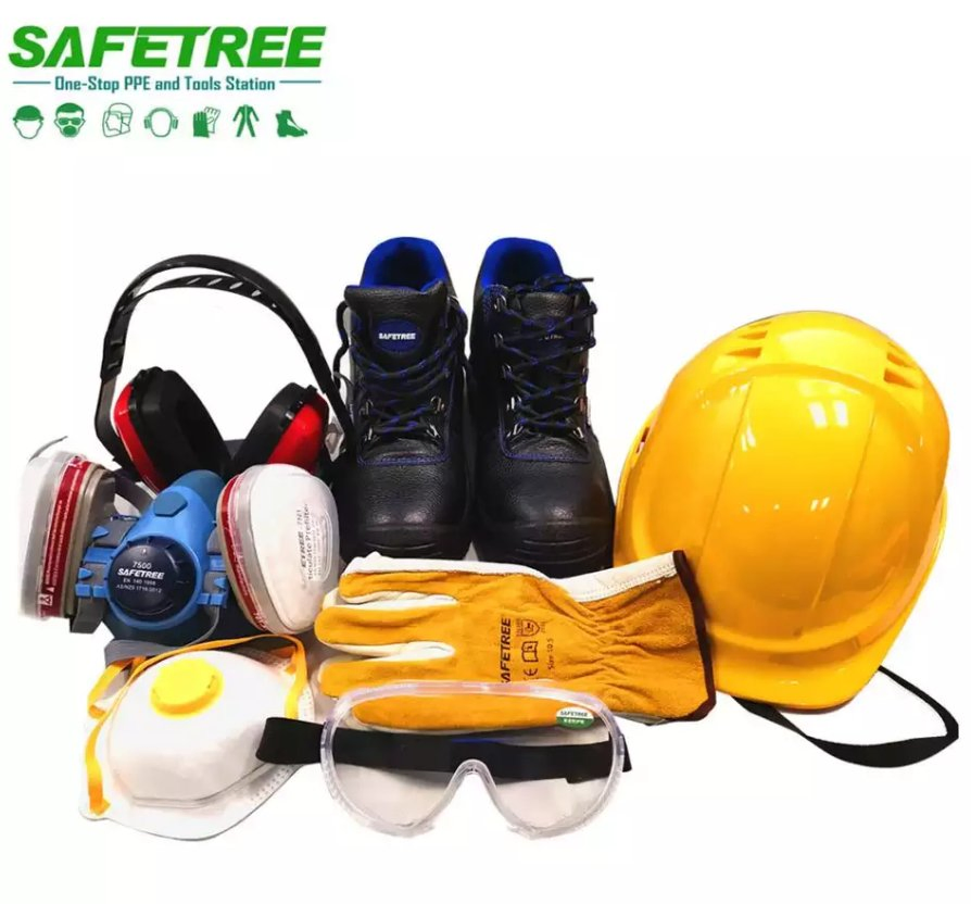 Safetree PPE Safety Equipment Personal Protective Equipment for Mining PPE Construction Safety