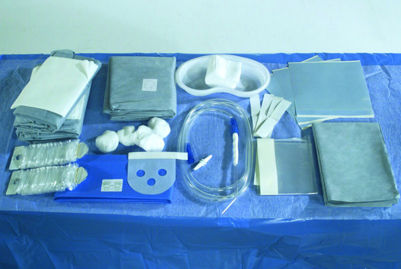Medical Supply Angio Pack with Disposable Feature
