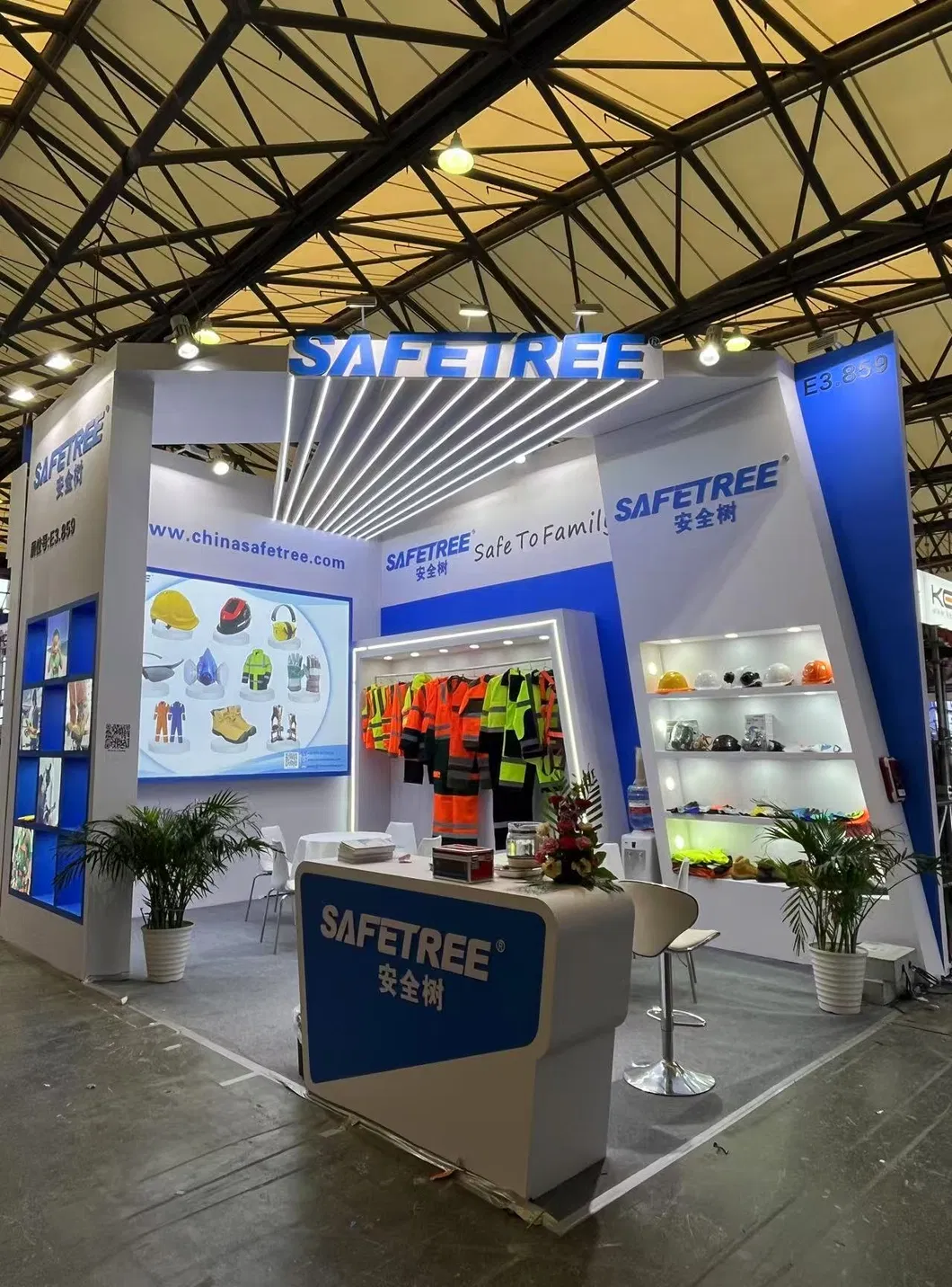 Safetree One Stop PPE and Tools Station of Personal Protective Equipment PPE Safety Equipment From Head to Toe