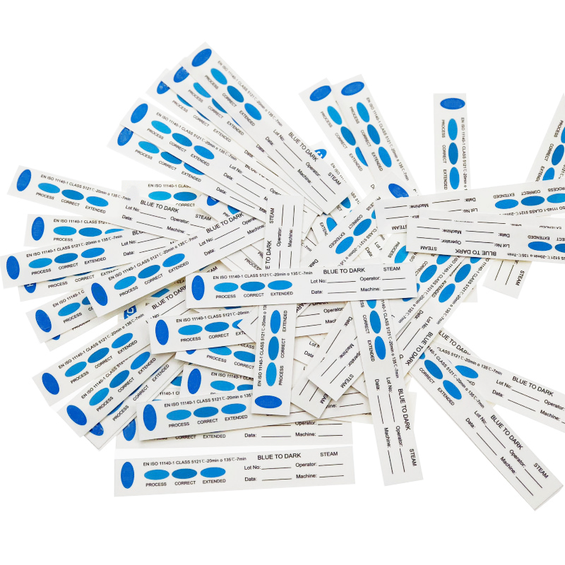 Medical Infection Control Class 6 Steam Indicator Strip Medical Disposable Autoclave Eo Steam Sterilization Indicator Strip