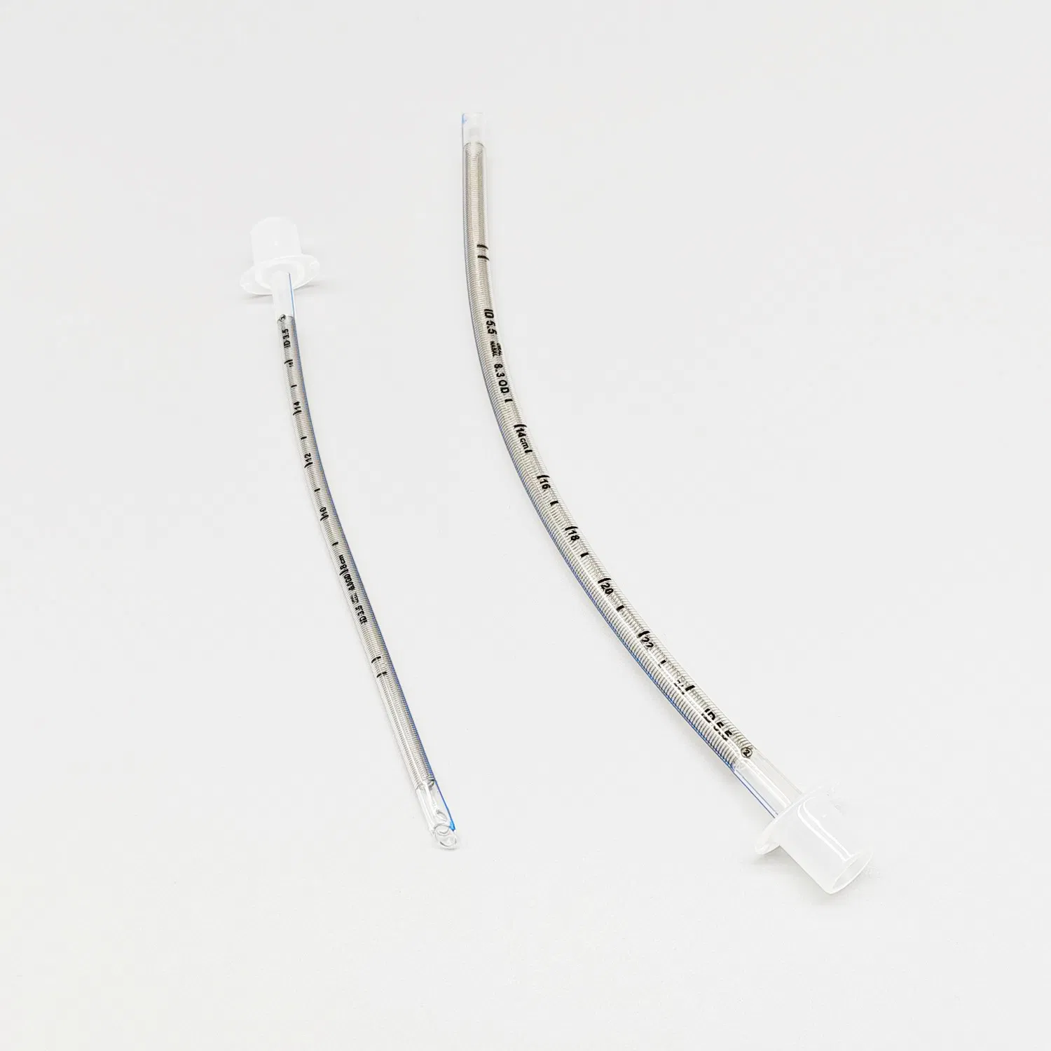 Pediatric Reinforced Tracheal Tube PVC Without Cuff