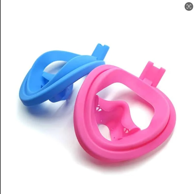 Medical Silicone Respiratory Mask Components Custom LSR Oxygen Mask Anesthesia Face Mask ISO13485