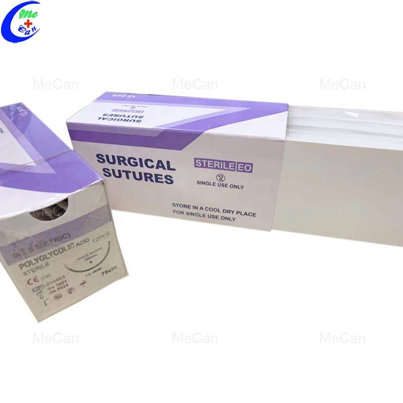 Veterinary Human Use Instrument Absorbable Surgical Suture with Needles for Vet