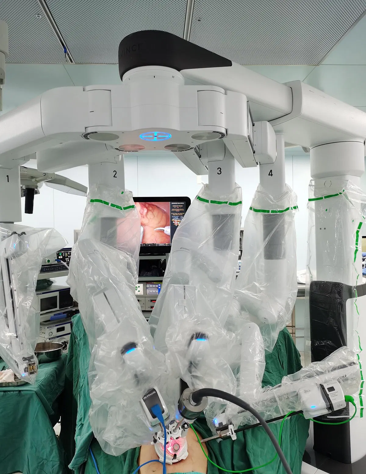 PE Sterile Cover Disposable Surgical Robot Arms Drapes