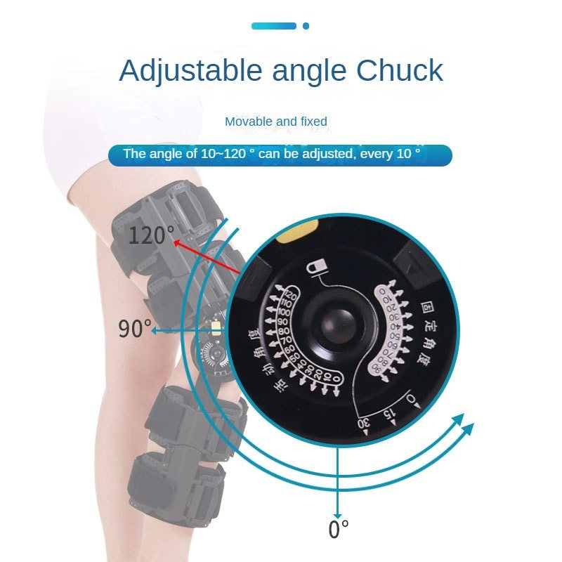 Orthosis Stabilizer Adjustable Medical Orthopedic Support Stabilizer After Surgery Knee Brace Support for Knee Pain Relief