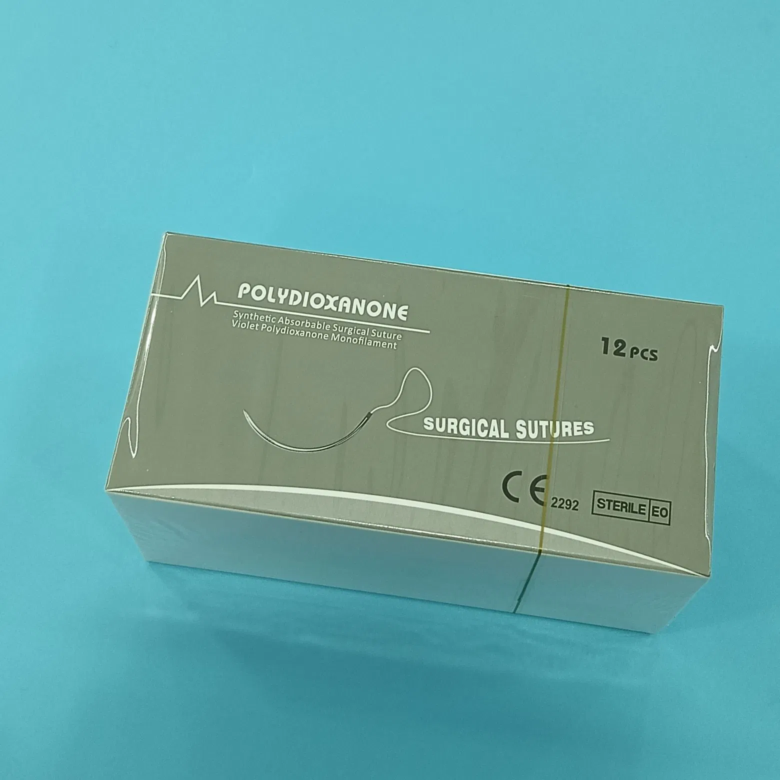 Disposable Surgical Sutures EOS Polydioxanone Acid Sterilized Dressing Kit with Surgical Needles and Instruments