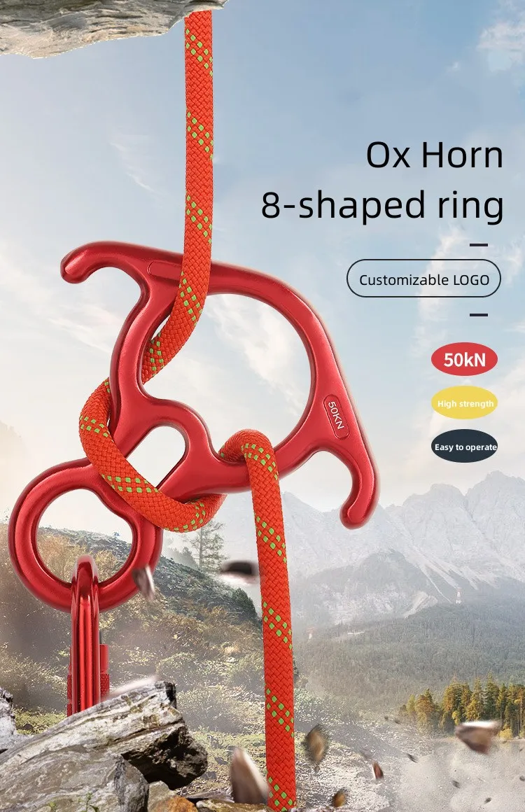 Oxhorn 8-Shaped Ring Details