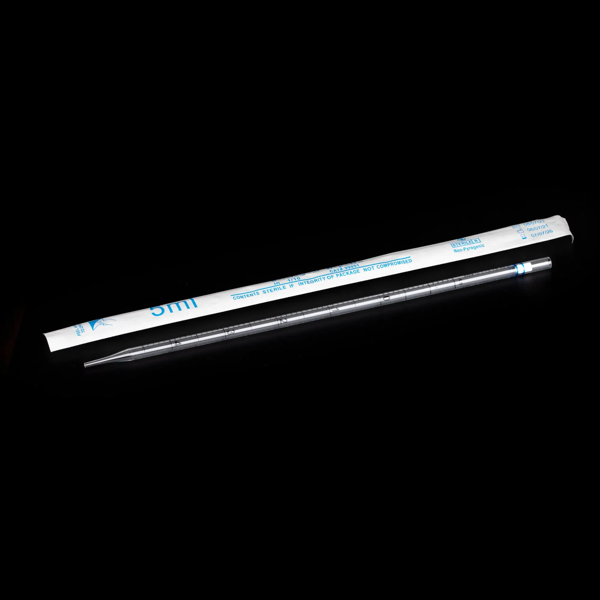 Sterile Individually Wrapped Serological Pipette for Clinical and Diagnostic Laboratory Use