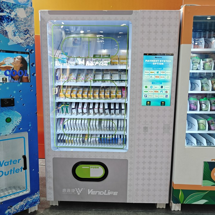 Drug Medical for Sale 24 Hour Self-service Pharmacy OTC Medicine Vending Machine with Conveyor