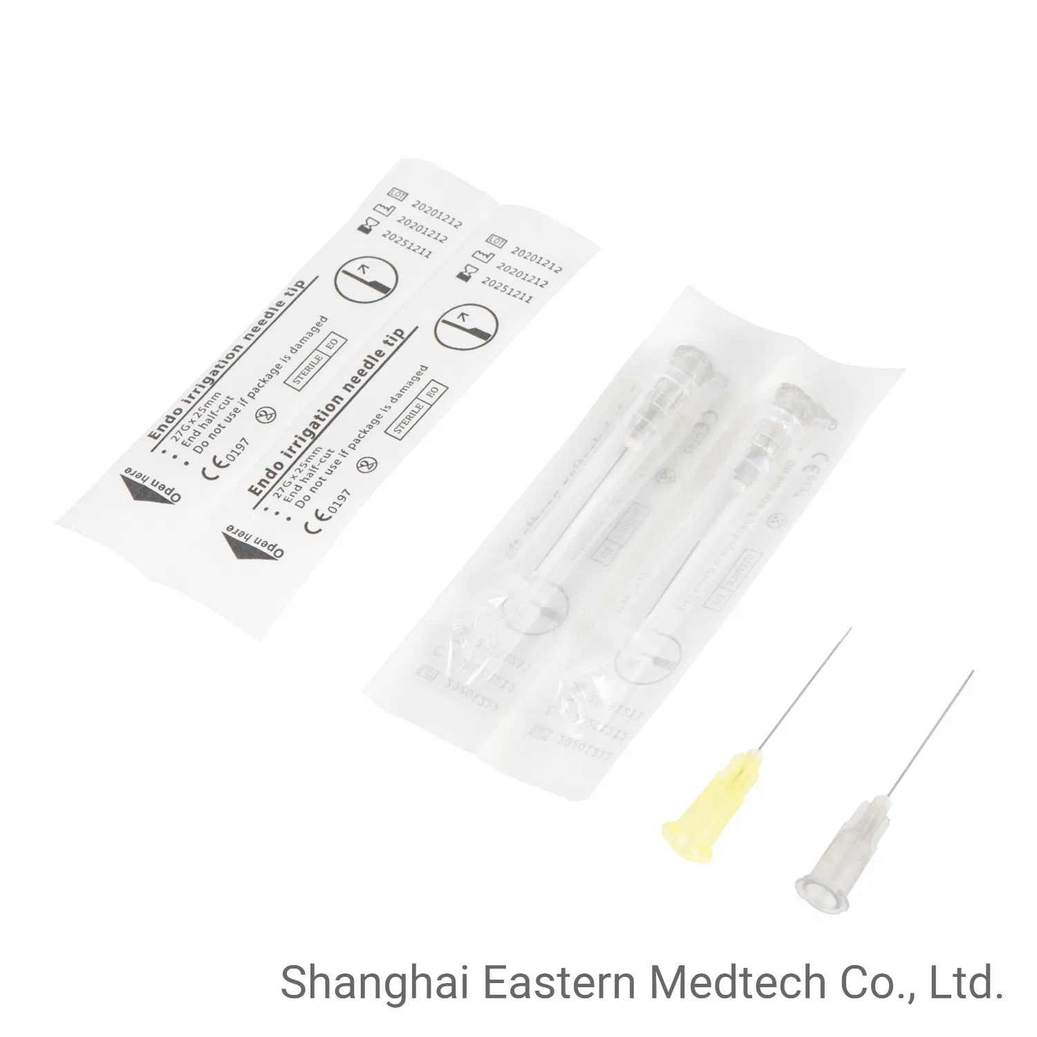 Disposable Medical Products for Dentist Use 23G/25g/ 27g / 30g Endo Irrigation Needle Tip 6: 100 Dental Application Needle