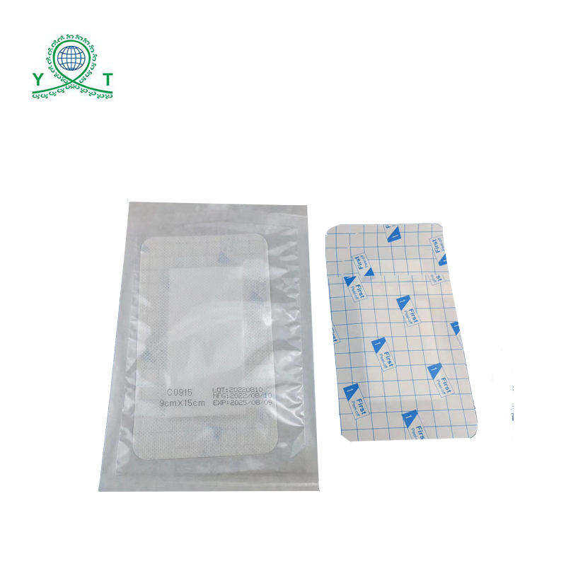 Medical Consumables Sterile Wound Care Non Woven Fabric Wound Dressing for Surgical Use