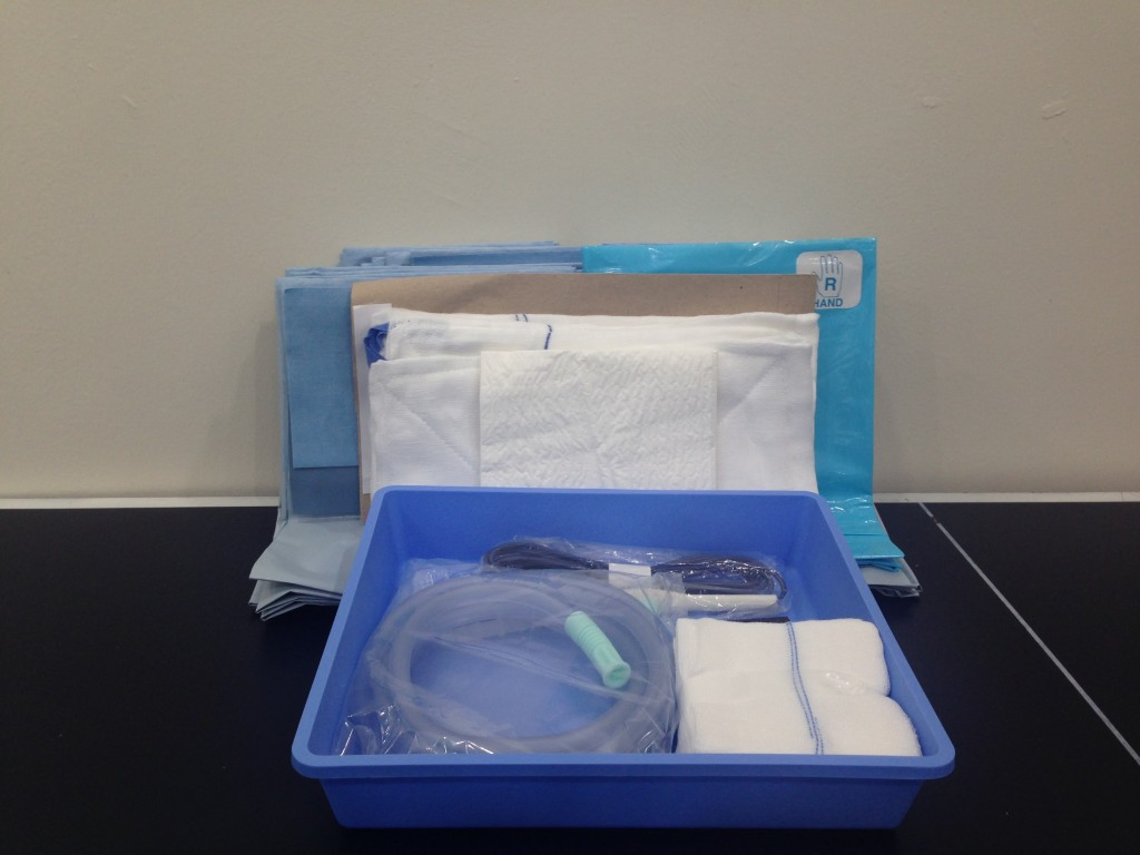 Disposable Angio Pack for Medical Supply