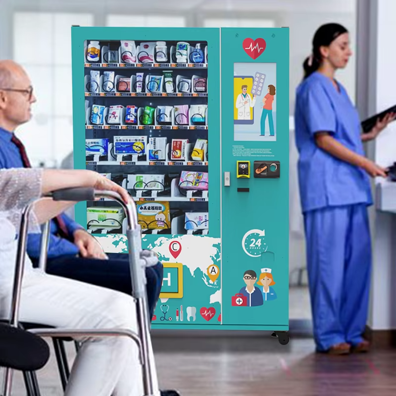 Smart OTC Drugs Healthy Retail Pharmacy Vending Machine Distributeur Automatique SPCC