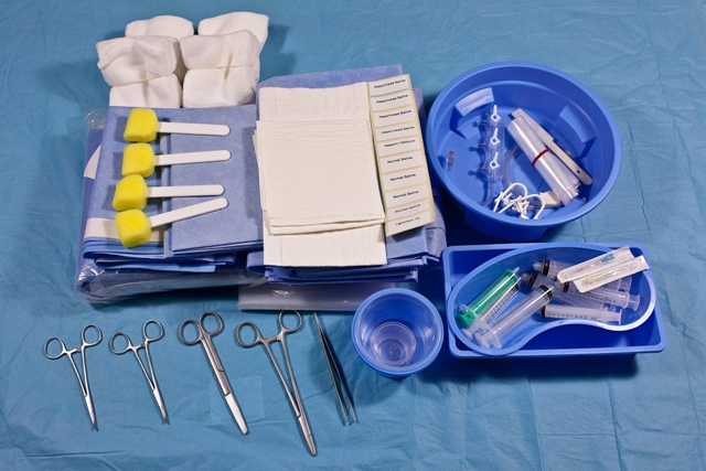 Medical Products High Strength Angio Pack with Size Customed