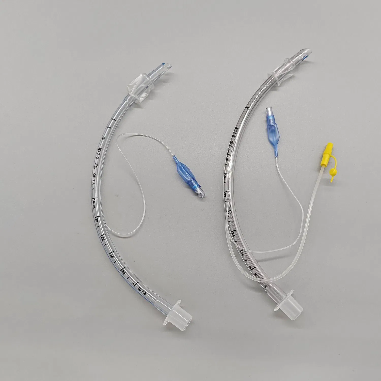 High Volume Low Pressure Intensive Care Approved with Cuff Suction Type Tracheostomy Tube