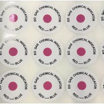 Infection Control Eo Gas Sterilization Label