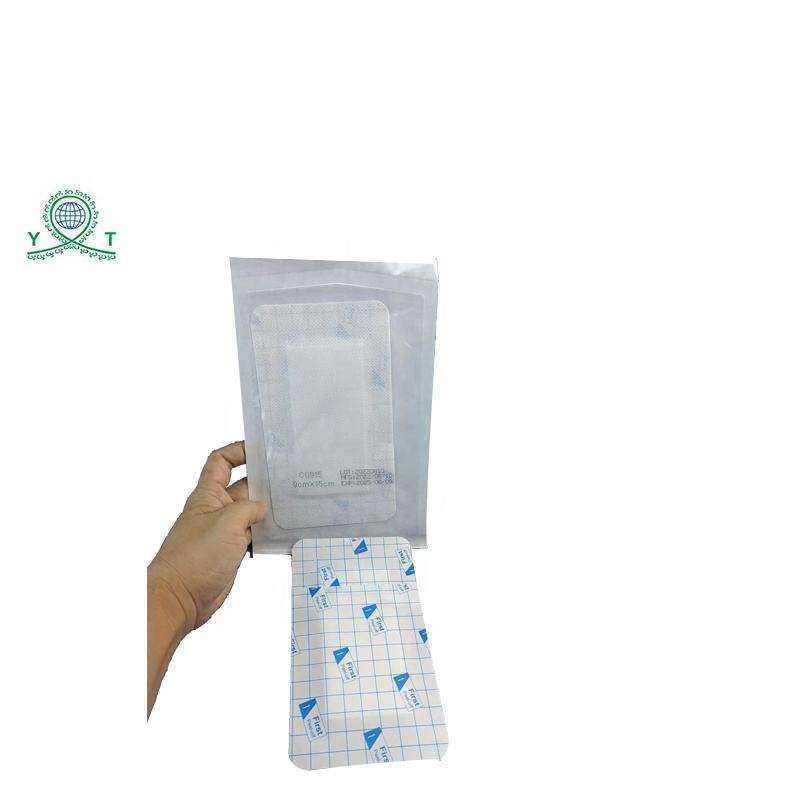 Medical Consumables Sterile Wound Care Non Woven Fabric Wound Dressing for Surgical Use