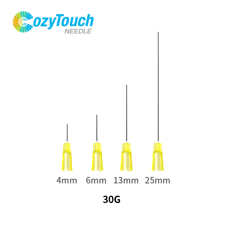 Cozytouch Beauty Injection Needle 30g 32g 34G Disposable Hypodermic Needles for Mesotherapy Injection