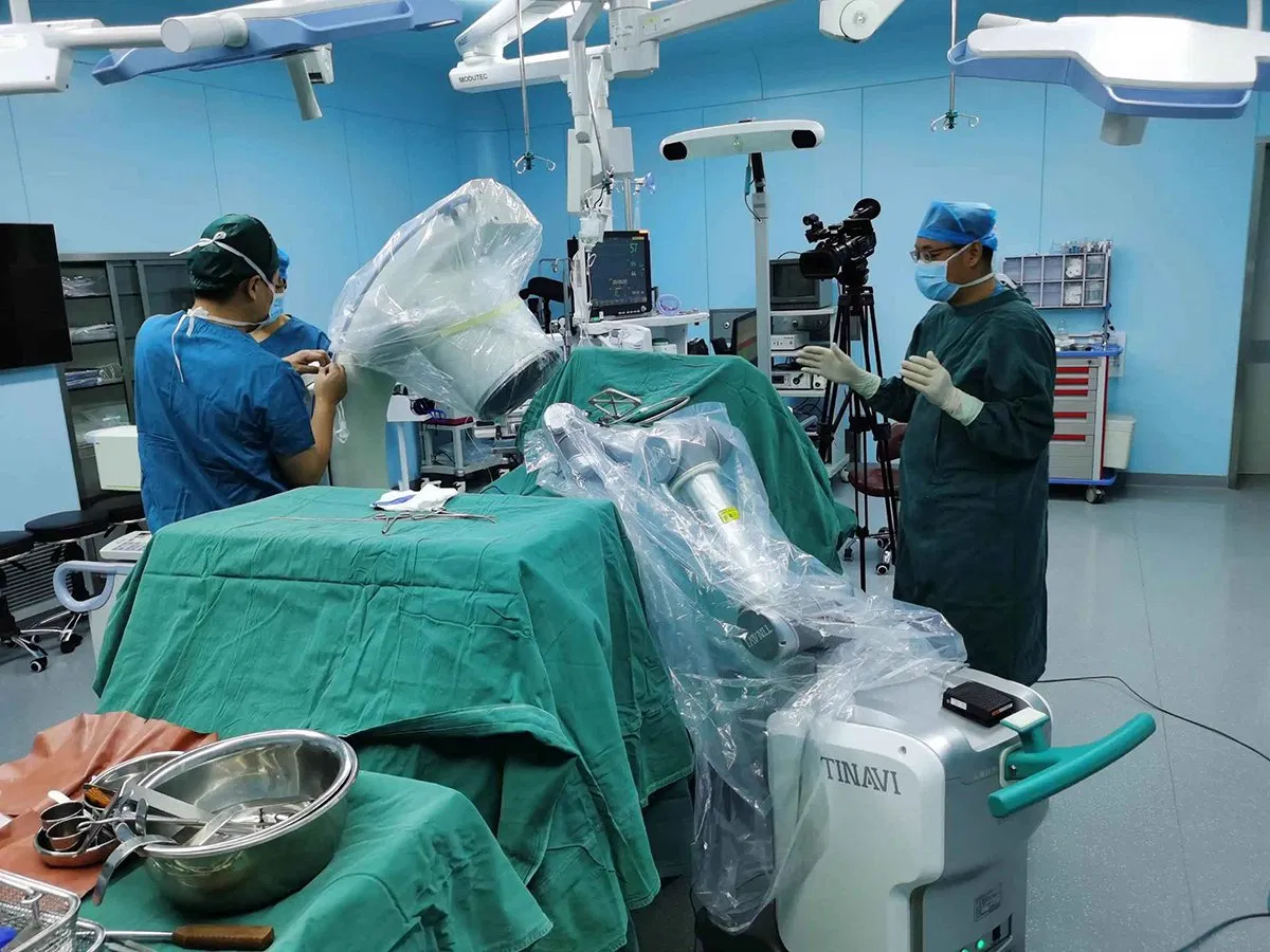 Factory Disposable Sterile Surgical Robot Protective Drapes to Protect Device