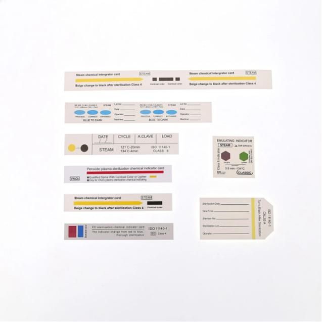 SJ Medical Infection Control Class 6 Steam Indicator Strip Medical Disposable Autoclave Eo Steam Sterilization Indicator Strips
