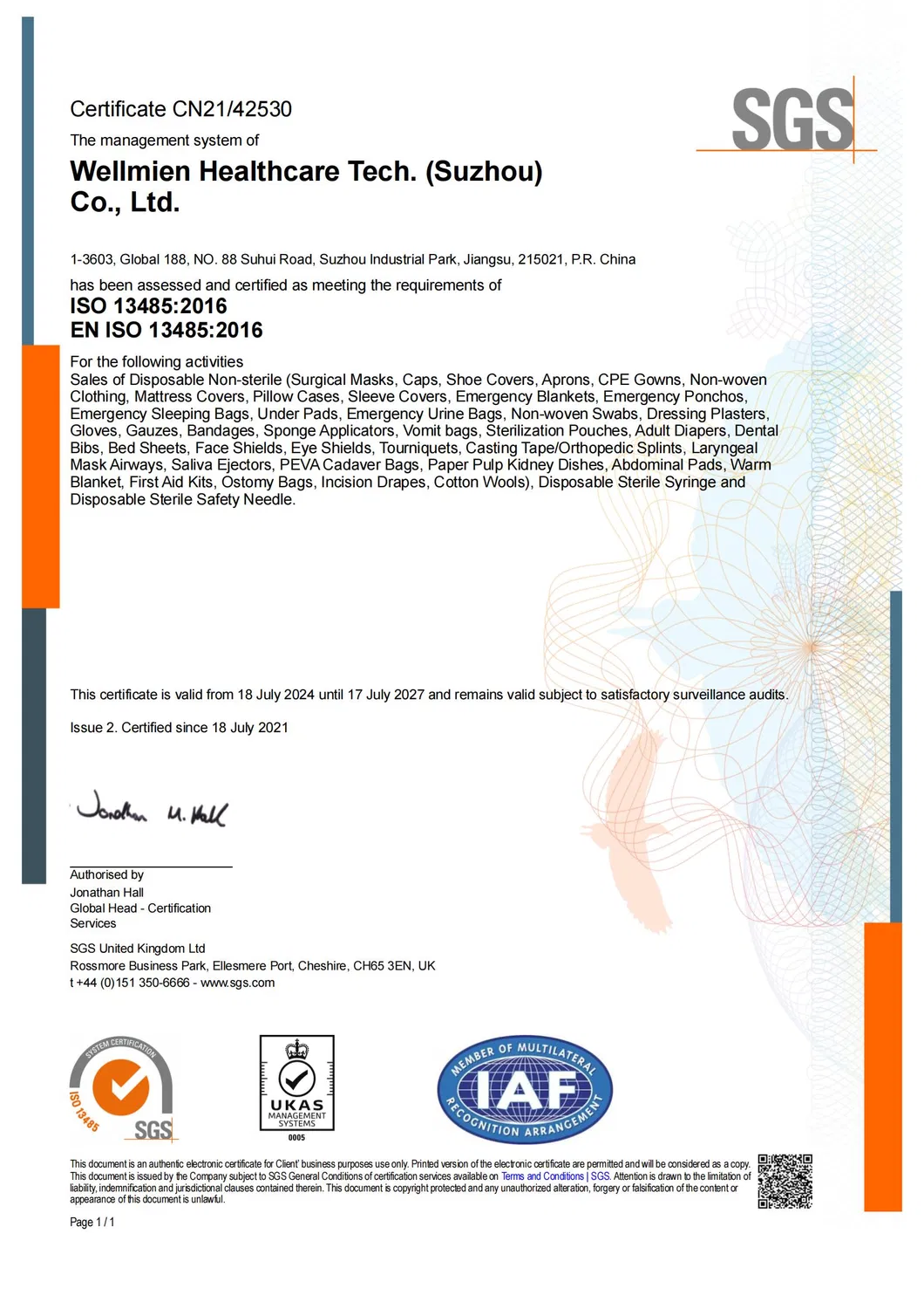 Certification 2