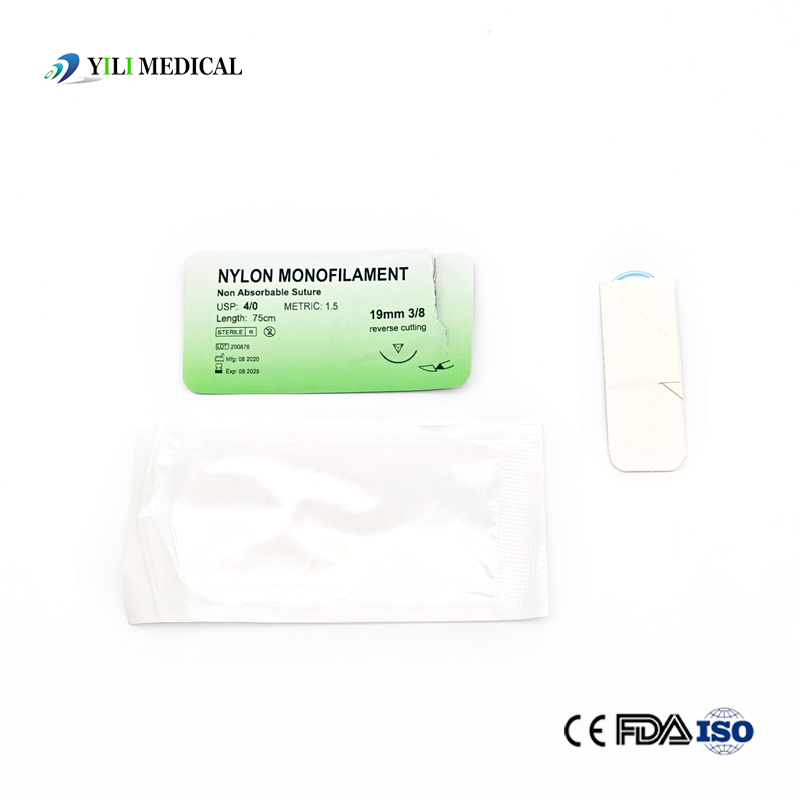 Surgical Instrument Disposable Polypropylene Absorbable Surgical Suture Thread Suture Material Suture with Nylon,Silk,PGA,PGA910,Chromic Catgut,Polyster Ect