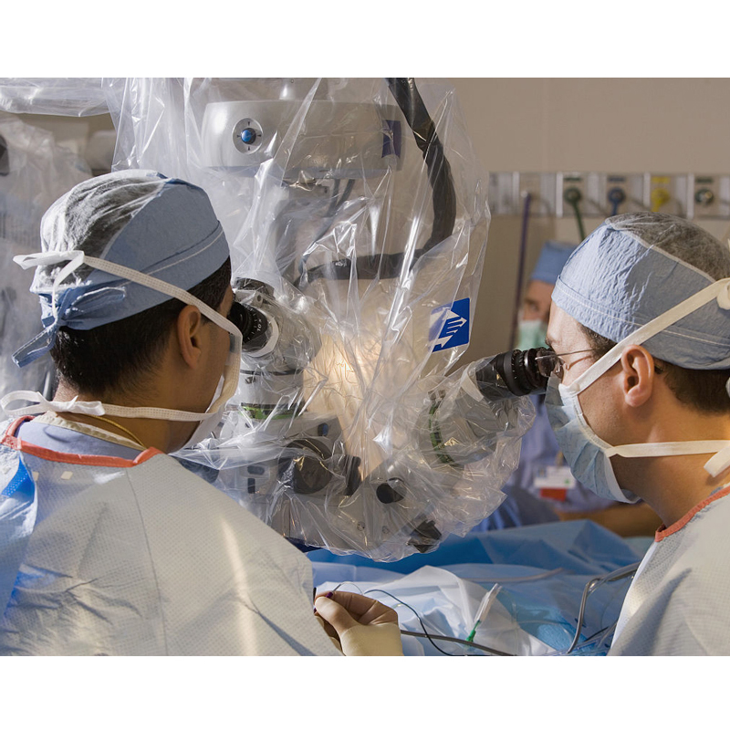 1.35m X 2.0m Zeiss MD Microscope Drape with 3 Viewing Ports and 65mm Lens Cover
