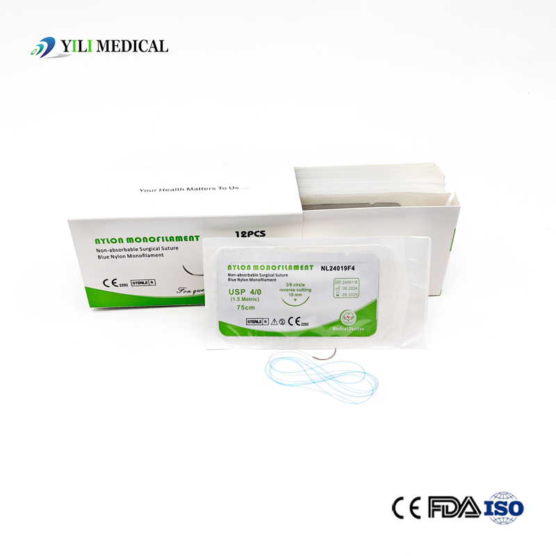 Surgical Instrument Disposable Surgical Suture Thread Professional Manufacturer Medical Absorbable Surgical Suture Absorbent Suture