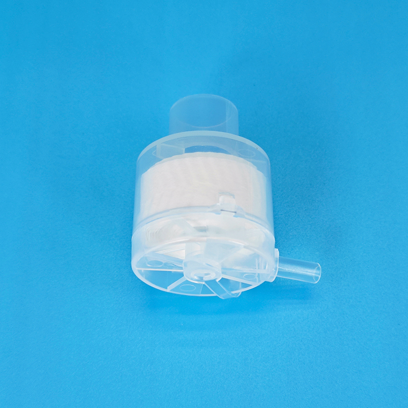Tracheostomy Hme Filter Tracheal Hme with Suction and Oxygen Port Type 2