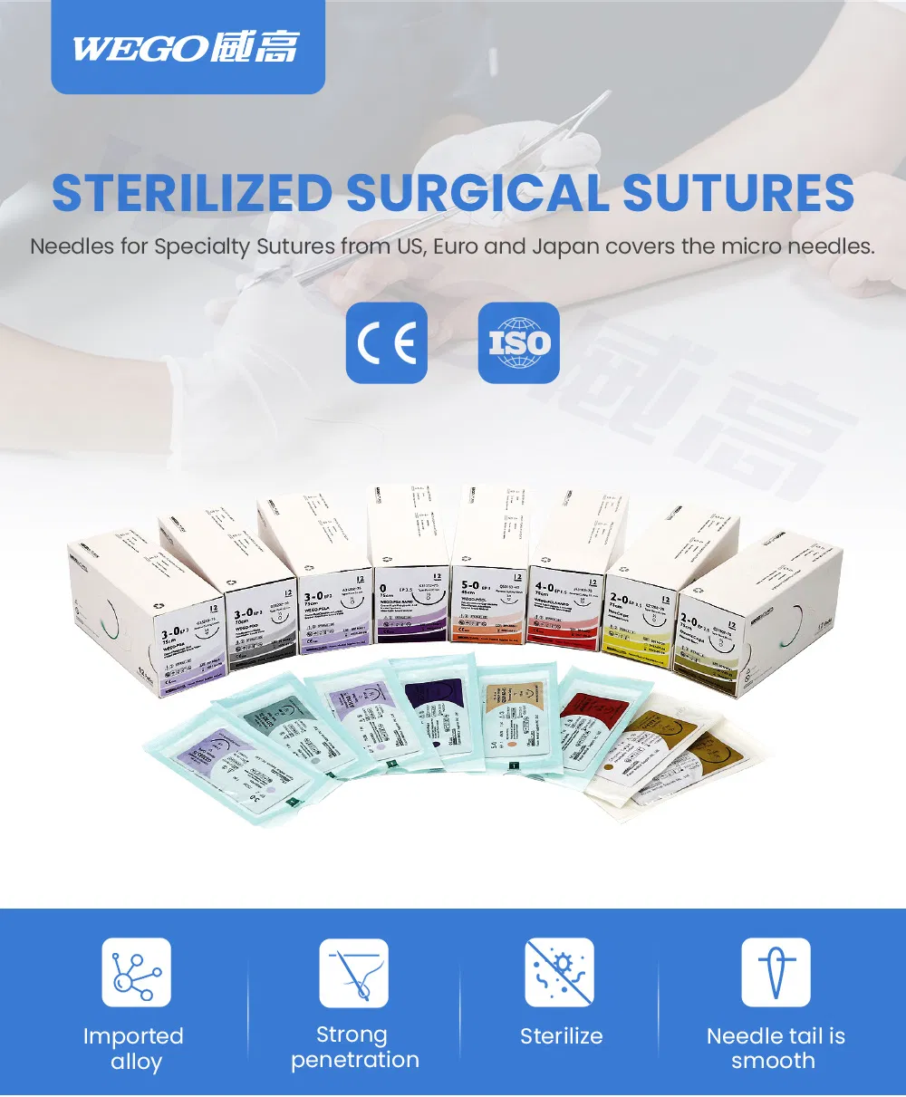 Violet PGA Surgical Suture with Palletizing
