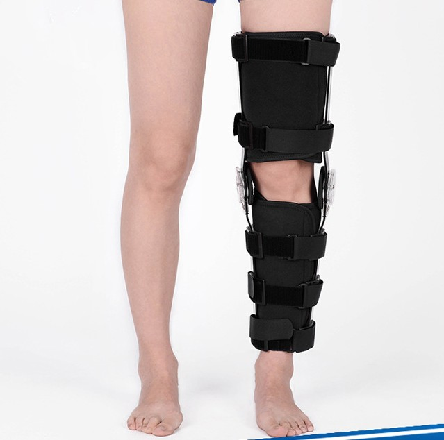 Breathable Medical Orthopedic Knee Support for Pain Relief and Stability and Recovery