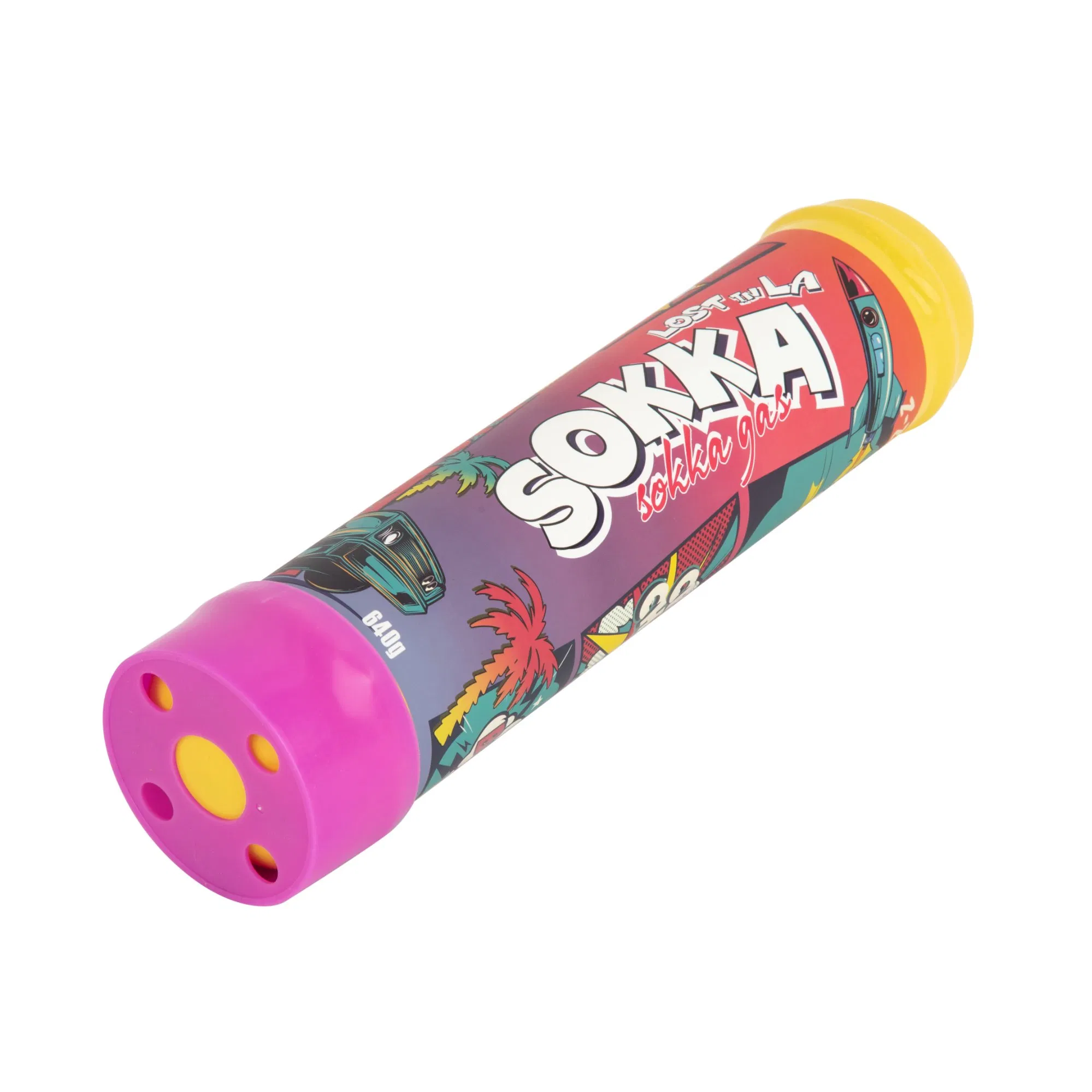 Sokka 640g Premium Gas Canister Custom Sizes and Packaging Bulk Pricing Factory Direct Supply