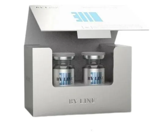by Line Exosome 100mg+5ml Anti Aging Stem Cell Facecare Skin Repair Injection Ice Crystal Blue Exosomes