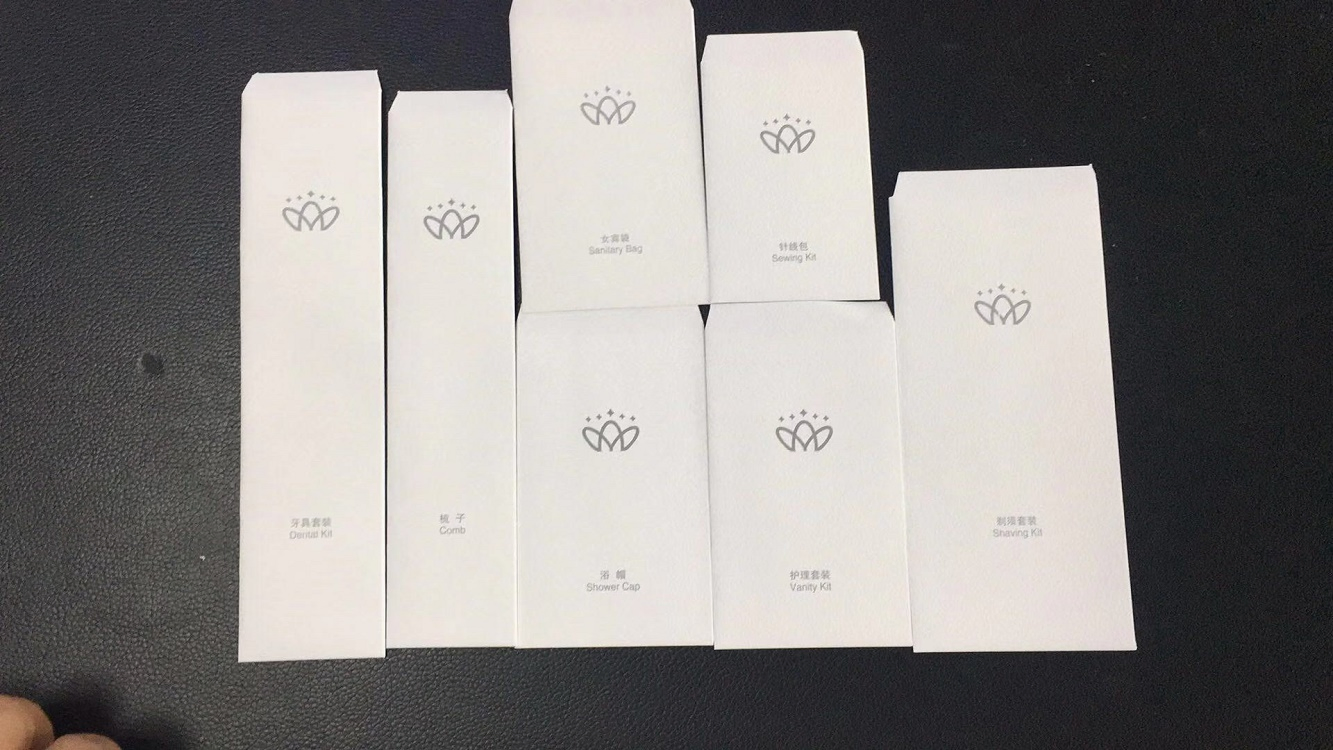 Stone Paper Packaging Hotel Supplies