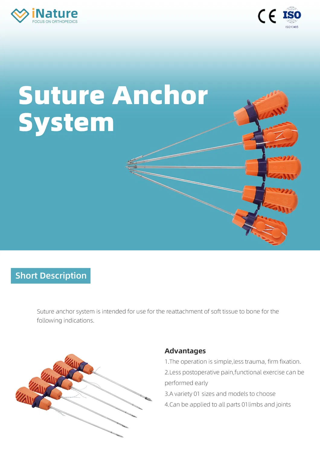 Titanium Suture Anchor 1