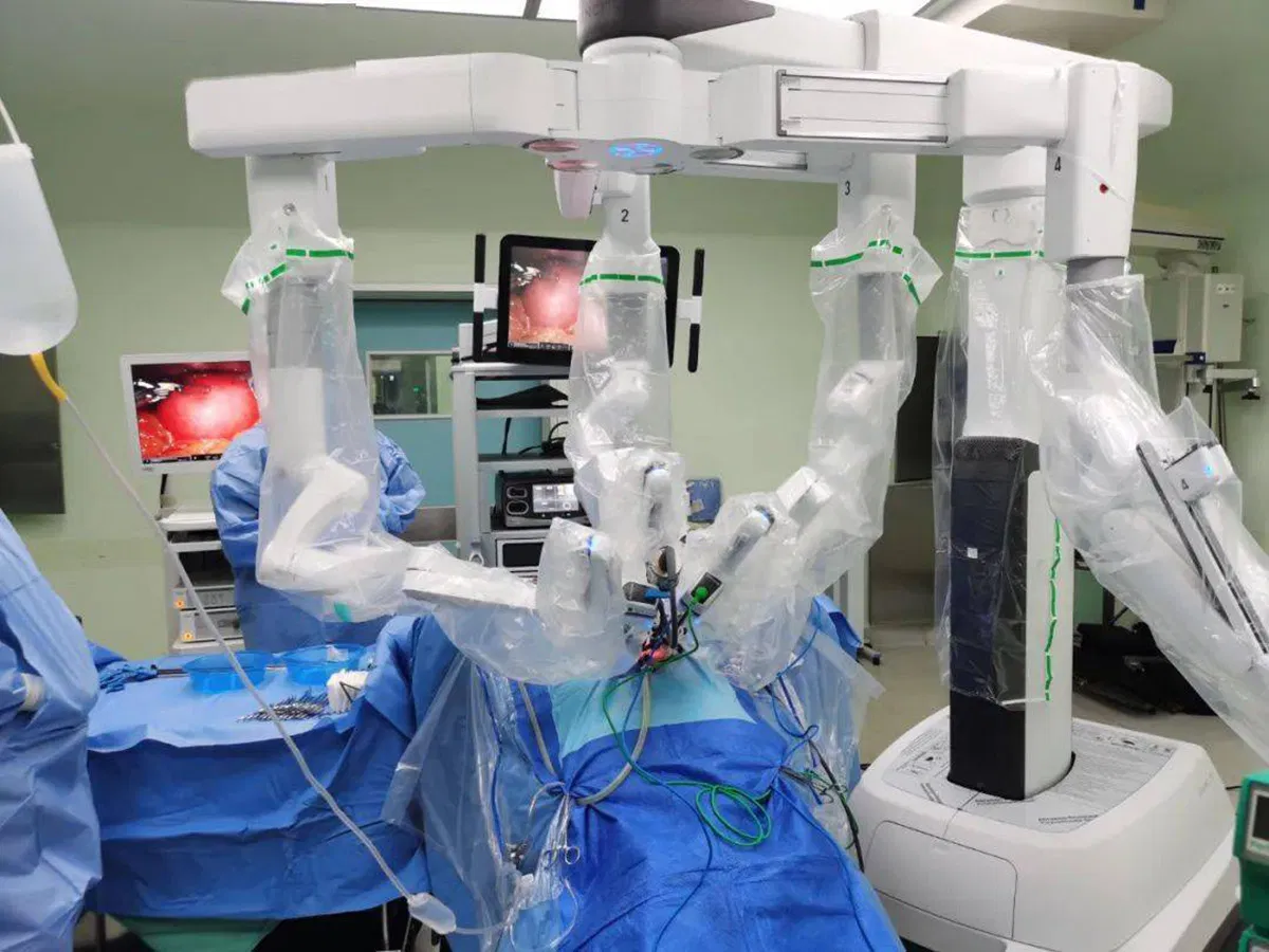 Customized OEM Medical Instrument Sleeve Surgical Robot Protective Drapes
