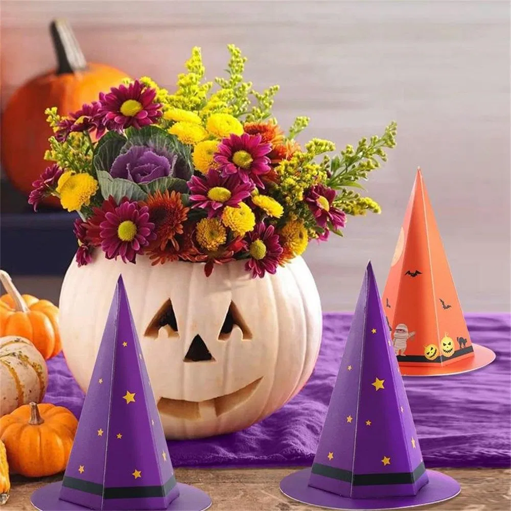 Custom Funny Halloween Christmas Hat Food Candy Chocolate Packaging Box Party Supply