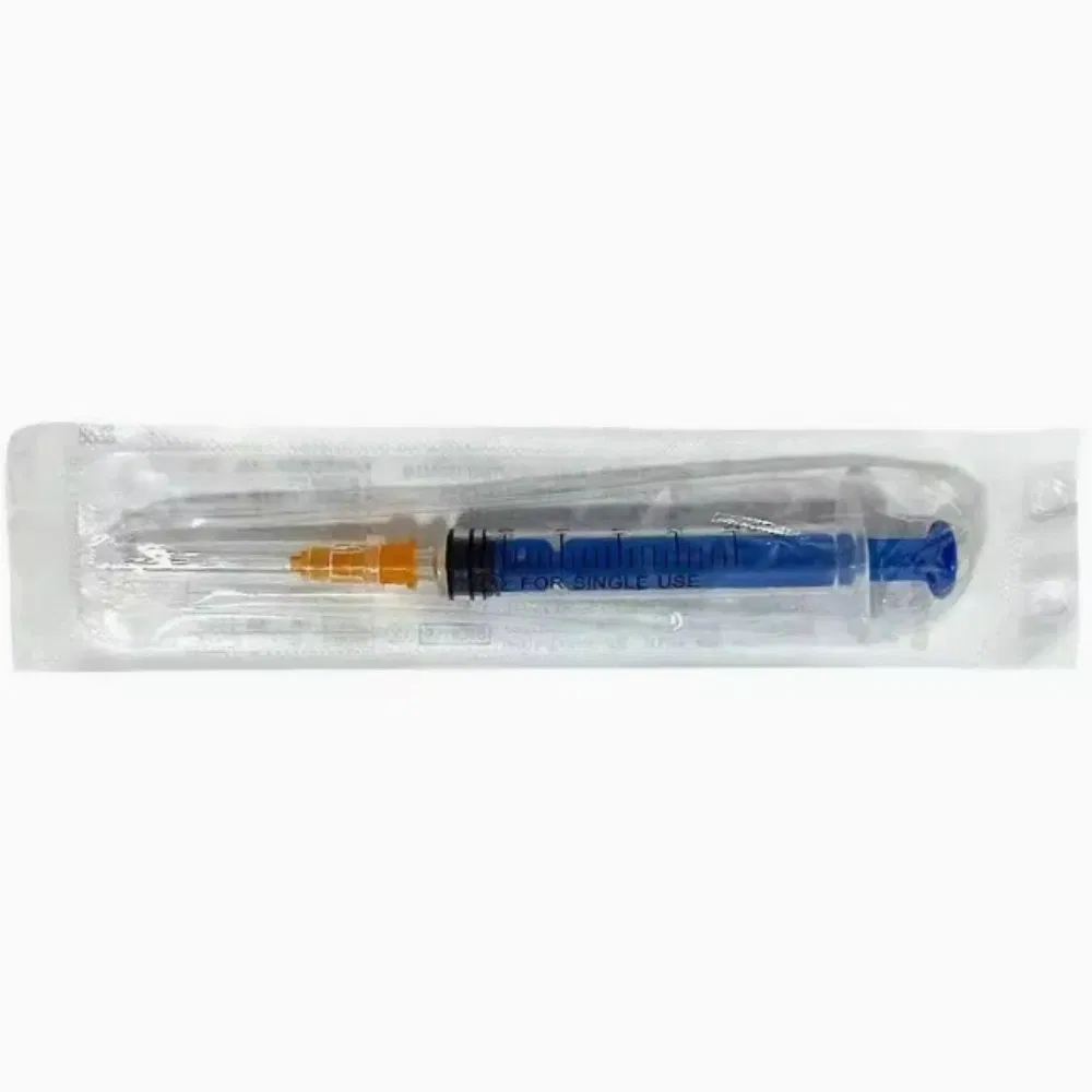 Disposable Tip Caps Syringe Needle Sterile Stainless Steel Veterinary Animal Hypodermic Injection Needles