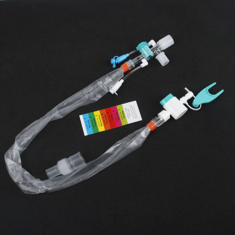 Emergency Department Critical Care Closed Suction Tube 24 Hours and 72 Hours-CE ISO