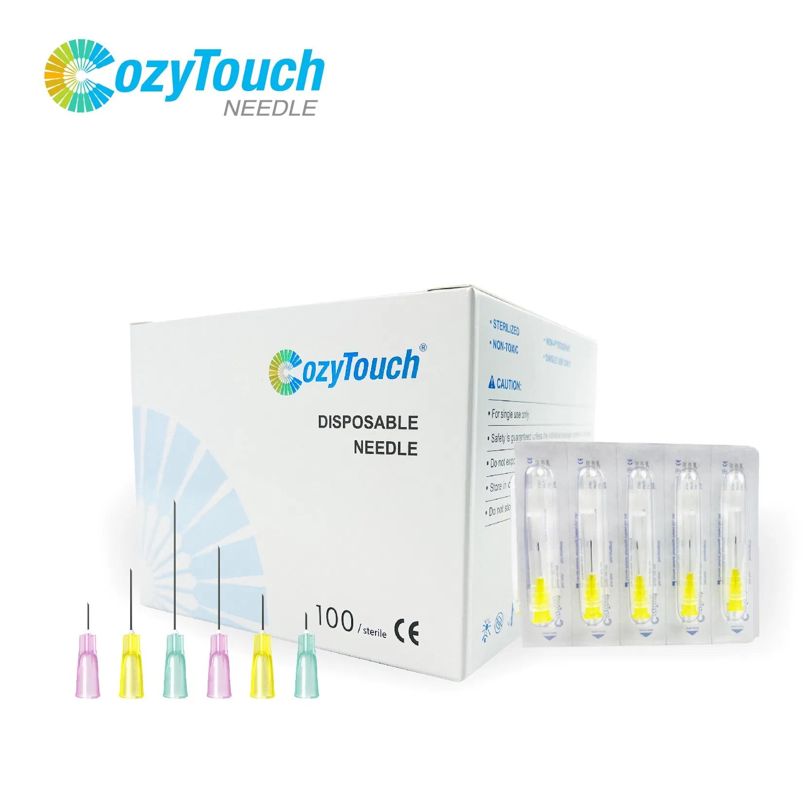 Cozytouch Beauty Injection Needle 30g 32g 34G Disposable Hypodermic Needles for Mesotherapy Injection