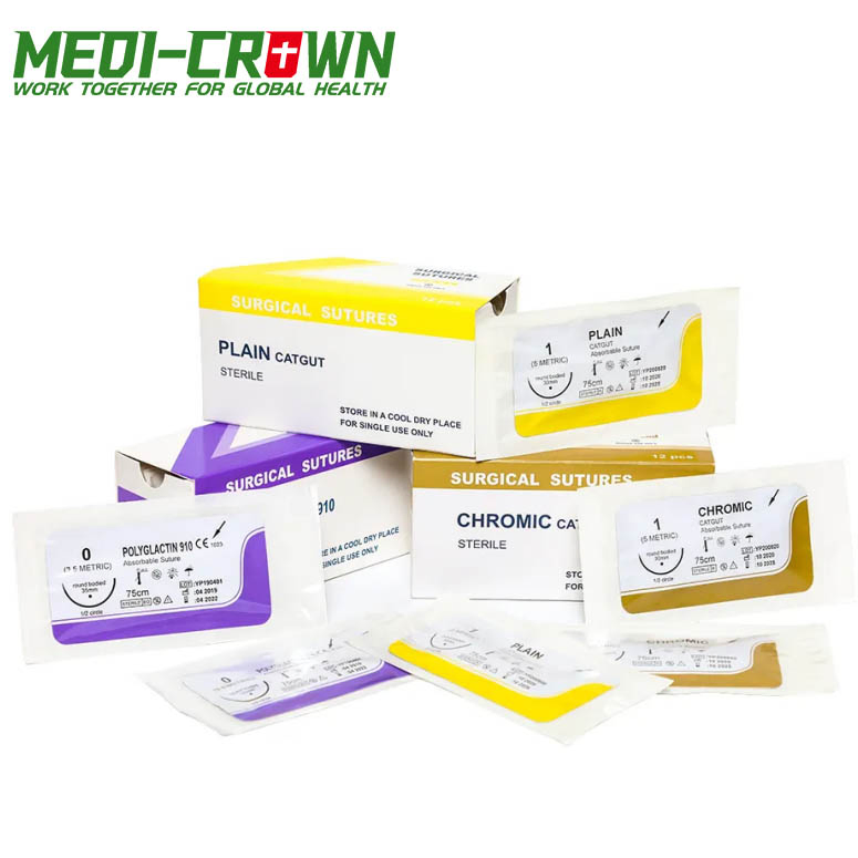 Surgical Suture Thread Kit Pack OEM Cheap Silk Nylon Vicryl Practice Surgical Suturesthe Basis of Surgical Instruments
