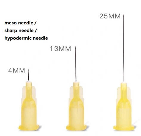 Disposable Hypodermic Nano Needles Beauty Injection