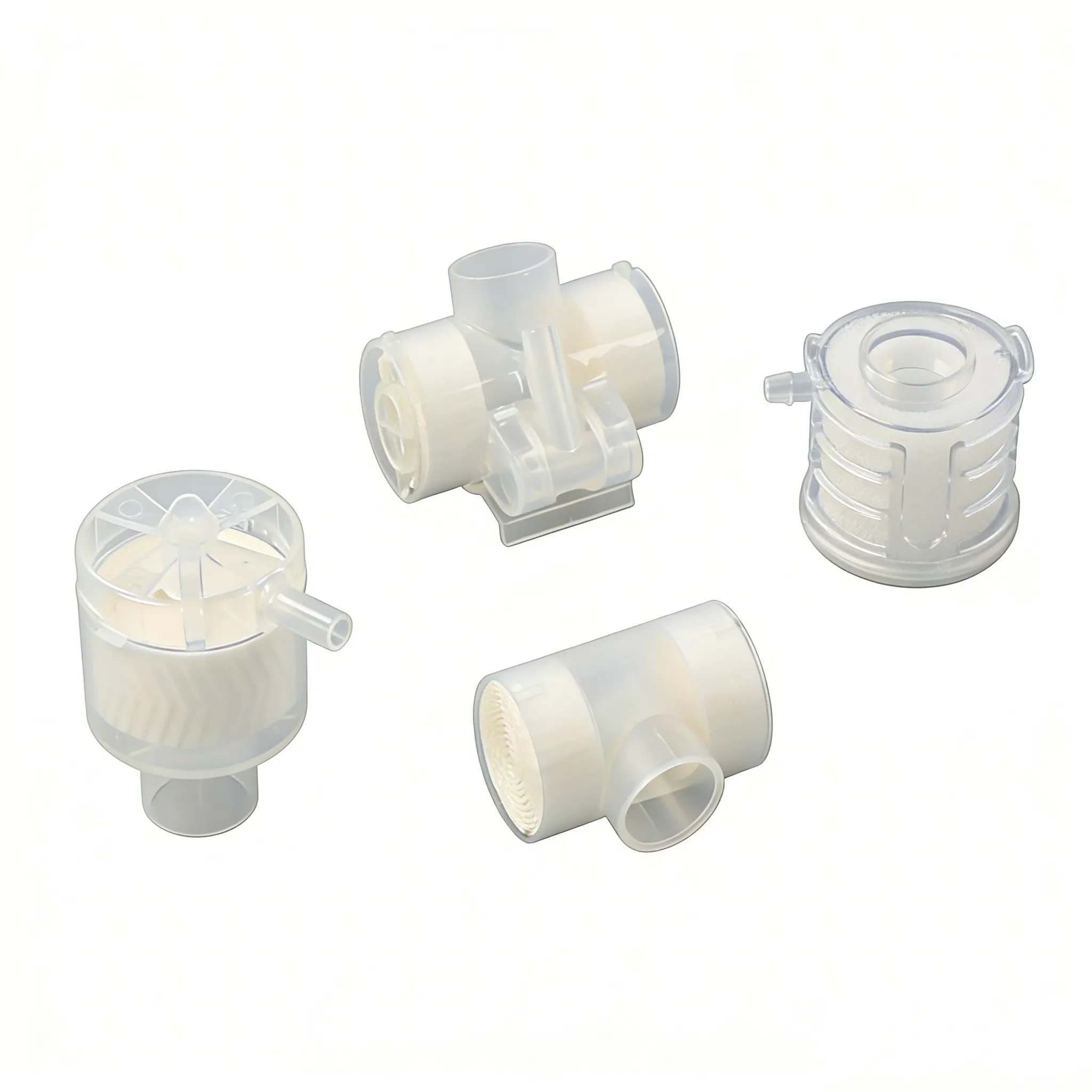 Medical Disposable Tracheostomy Hme Filter Artificial Nose Heat Moisture Exchanger Filter