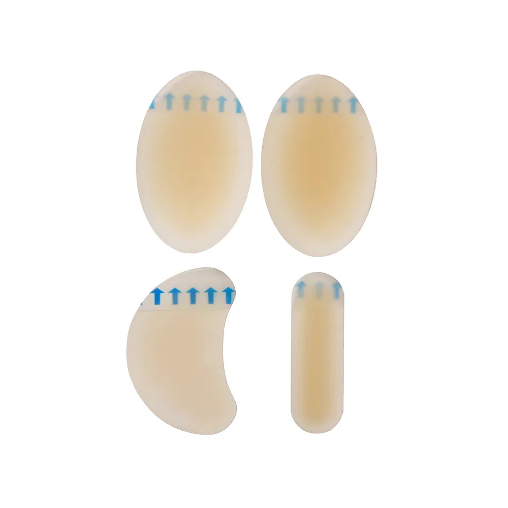 Self Adhesive Medical Sterile Hydrocolloid Foot Wound Care Dressing