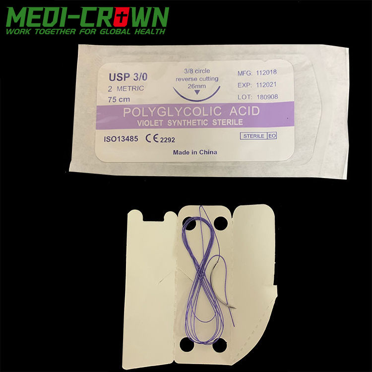 Surgical Suture Thread Kit Pack OEM Cheap Silk Nylon Vicryl Practice Surgical Suturesthe Basis of Surgical Instruments