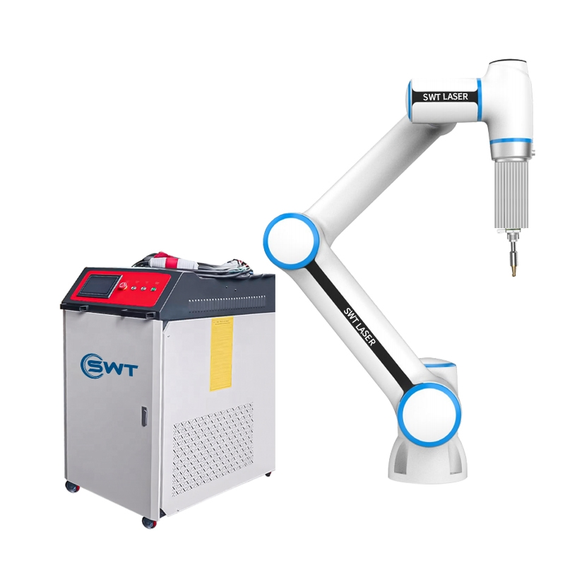 Swt Laser Cutting and Welding 6 Axis Industrial /5 Axis Robot Arm