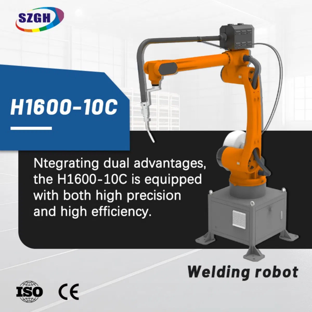 China Factory metal rust-proof Electric automatic robotic arm with CE