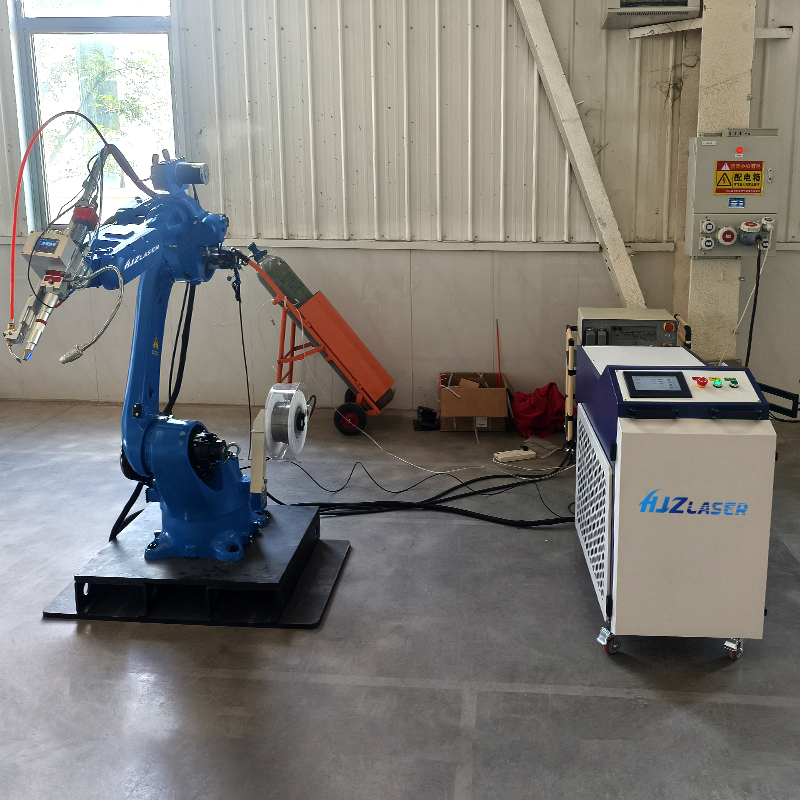 6-Axis Industrial Robot Arm for Spot and Laser Including PLC Motor High Precision Welding Robot