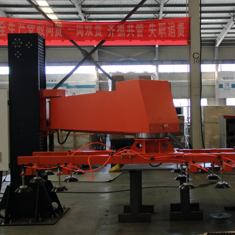 High-Performance Servo-Controlled Swing Arm Robot for Heavy-Duty Handling