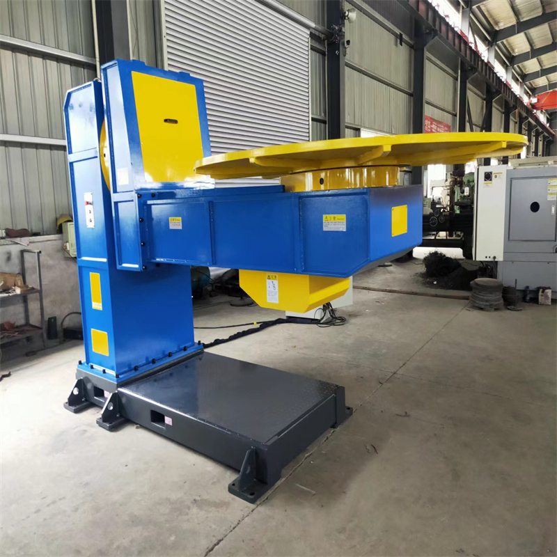 2-Axis L-Type Servo Positioner Controlled by Robot for Batch Welding of Metal Parts